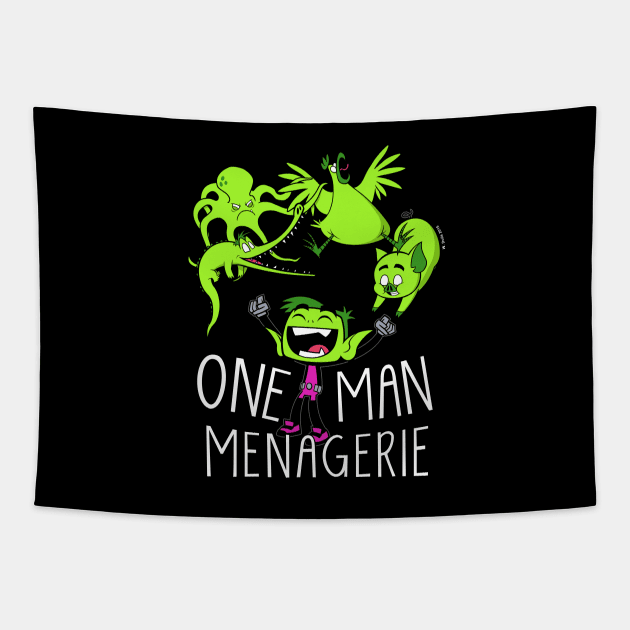 Beastboy Tapestry by wloem