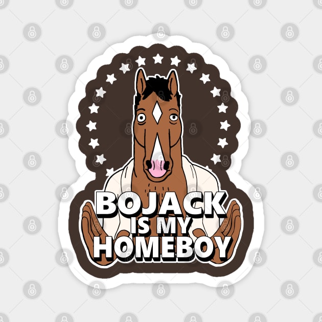 Bojack is my Homeboy Magnet by blinky2lame