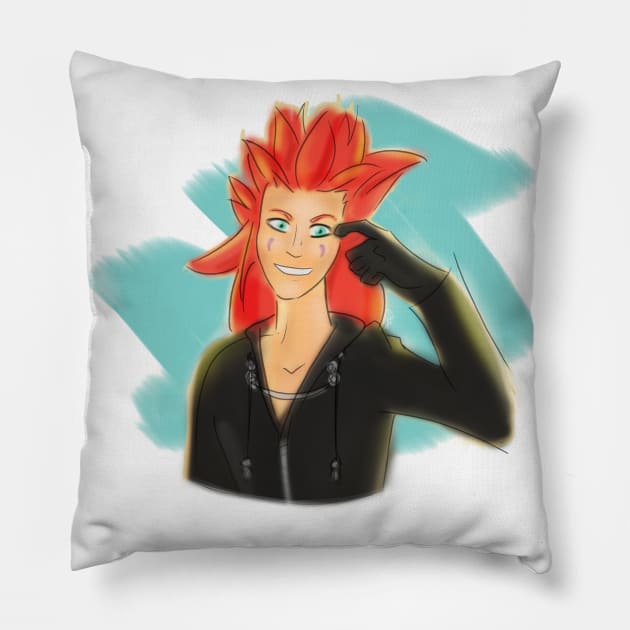 Axel - Did You Remember It? Pillow by AniMagix101