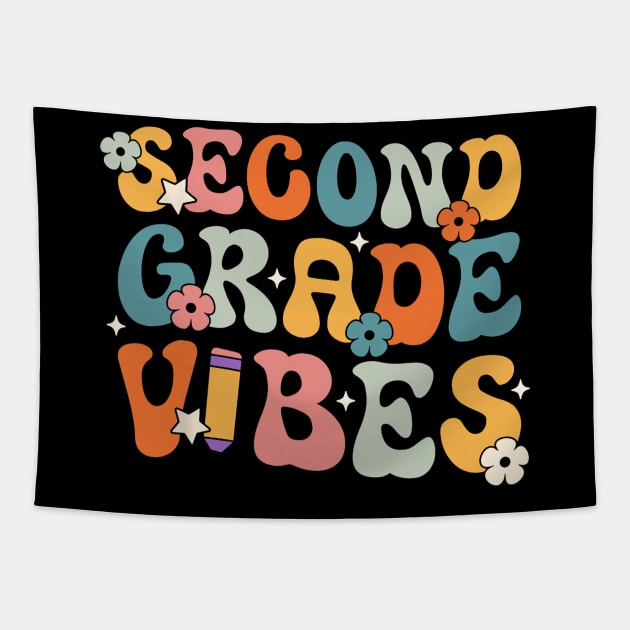 Second Grade Back To School 2nd Grade Teachers Tapestry by torifd1rosie