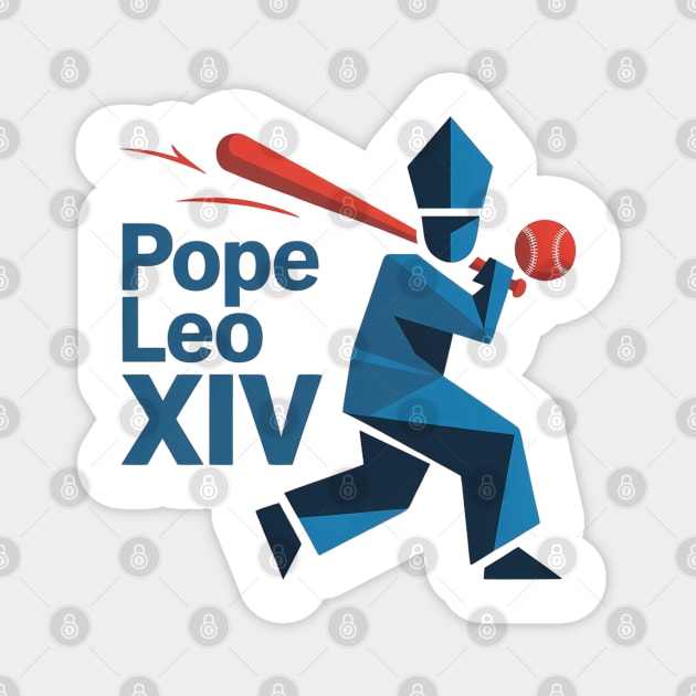 Pope-Leo Magnet by Creatifly Graphic Tees