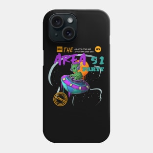 Fun Space DJ Alien Phone Case