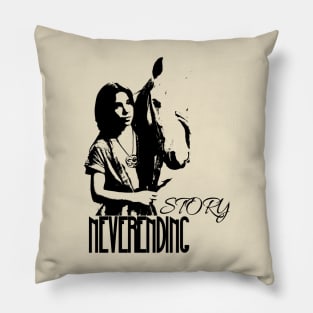 NEVERENDING story t-shirt Pillow