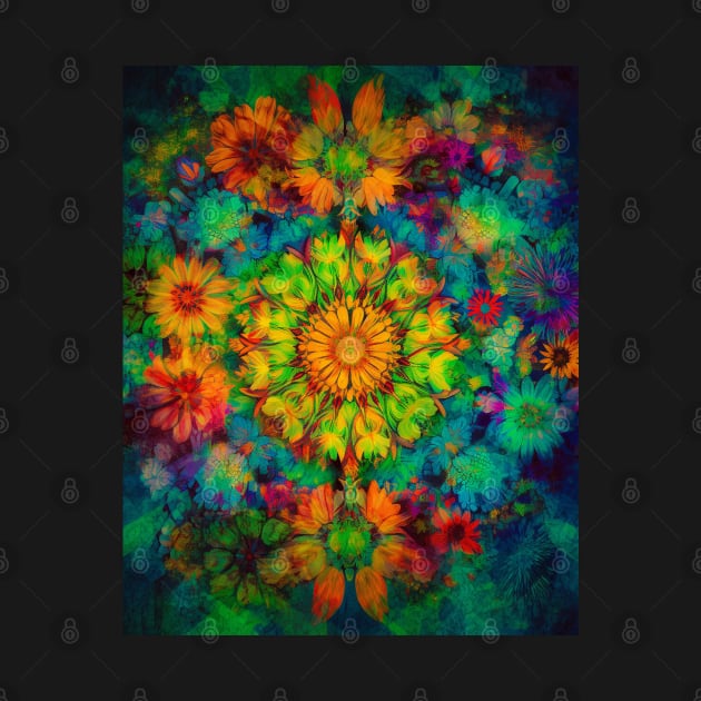 Nature's Tranquility: Experience the Magic of Inspired by Nature Mandala Artwork by Rolling Reality