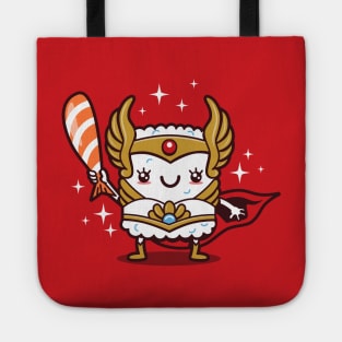 Funny Cute Kawaii 80's Retro Superhero Sushi Tote