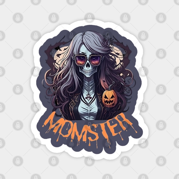 Momster Magnet by DesignVerseAlchemy