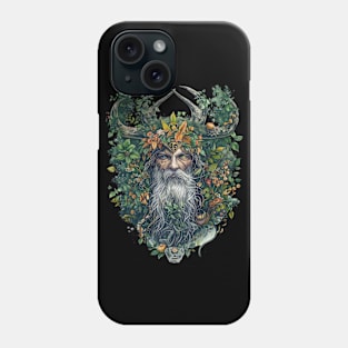 Wiccan pagan god Phone Case