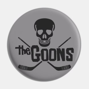 The Goons Ice Hockey Fighter Design for Players and Fans Pin