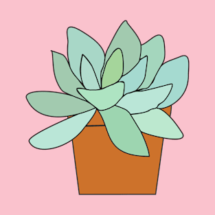 succulent in a pot T-Shirt