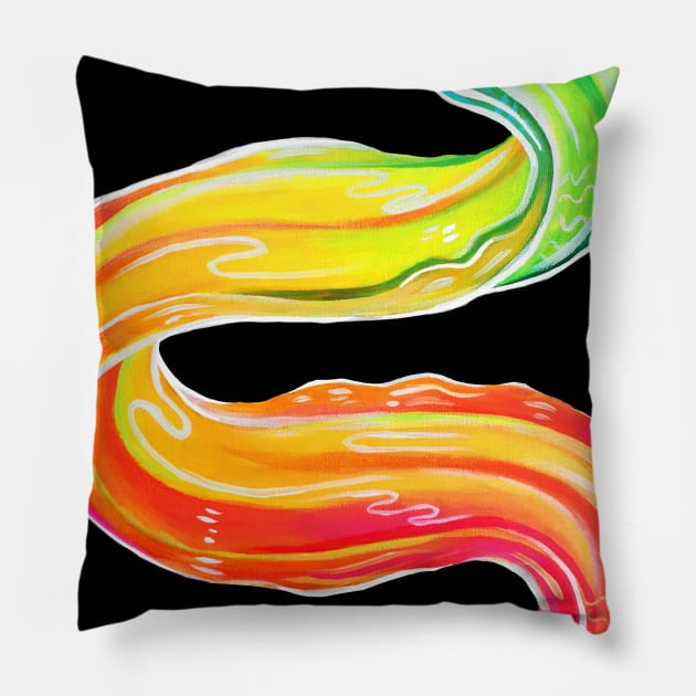 Eel Pillow by Bethaliceart