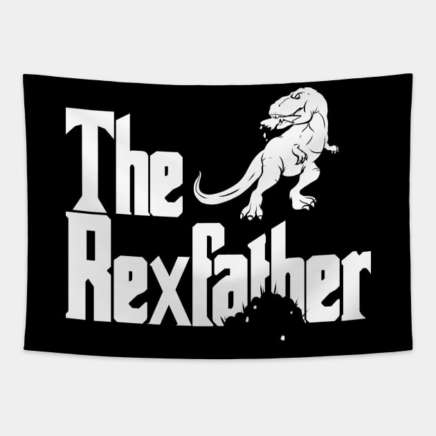 The Rexfather - The Father Of The T-Rex Tapestry by SinBle