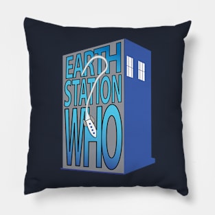 Earth Station Who Podcast Pillow