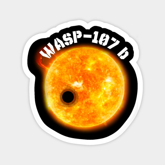 WASP-107-b Magnet by MindsparkCreative