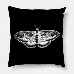 Dramabite Vintage butterfly illustration Pillow