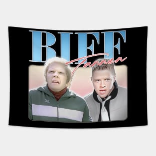 Biff Tannen \/\ 80s Retro Design Tapestry