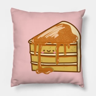Caramel cake doodle design Pillow