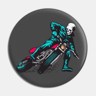 Motor Skull Pin