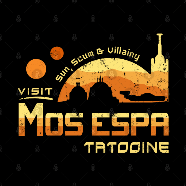 Visit Mos Espa Tatooine by Immortalized