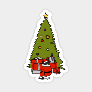 Santa Penguin and Christmas Tree Magnet