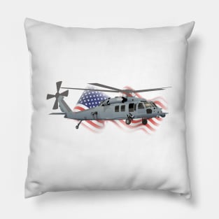 HH-60 Pave Hawk Military Helicopter Pillow
