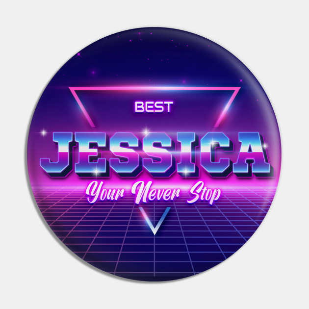 Jessica Name Pin by Tribun Dash