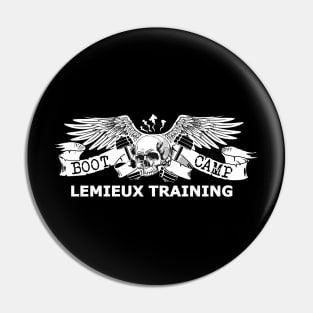 LEMIEUX TRAINING BOOTCAMP  (Skull Dark Shirts) Pin