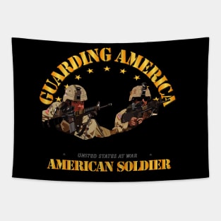 Guarding America - American Soldier Tapestry