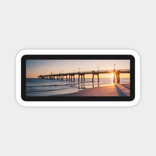 Okaloosa Fishing Pier Sunset Florida Magnet