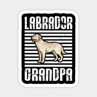 Labrador Grandpa Proud Dogs Magnet