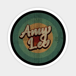 Circle Retro Vintage Amy Lee Magnet