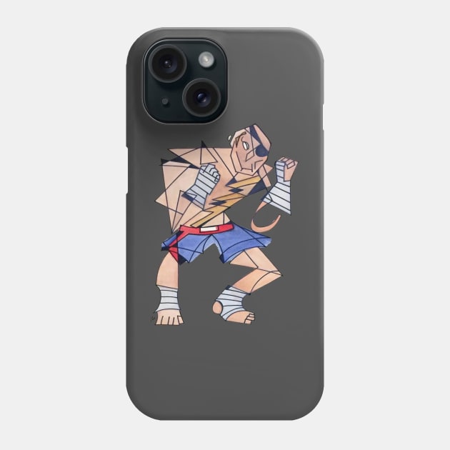 Sagat by Pollux Phone Case by WorldofPollux