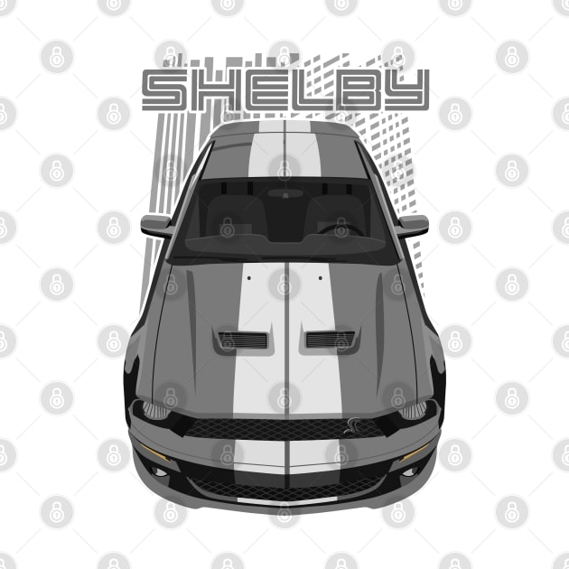 Mustang Shelby GT500 2007-2009-grey by V8social