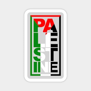 Palestine Typography Magnet