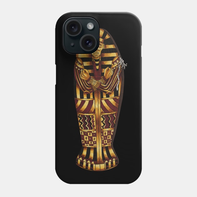 Pharaoh Phone Case by Dracuria