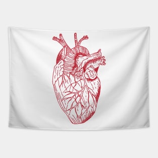 Just an anatomical heart Tapestry