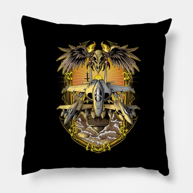 F/A-18 Strike Fighters Pillow by Maindrid