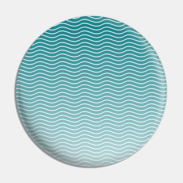 Blue waves Pin by LemonBox