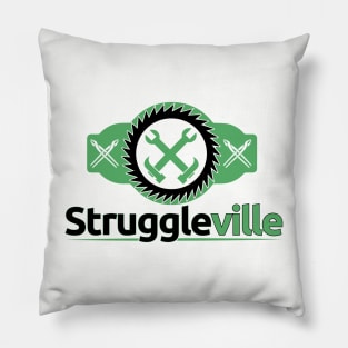 Struggleville Logo Edition Unleash The Amazingness Pillow