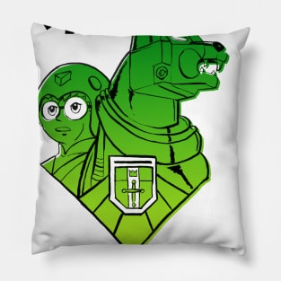 Green Lion Pillow