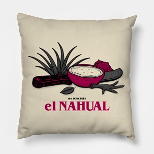 el NAHUAL - the SORCERER Pillow