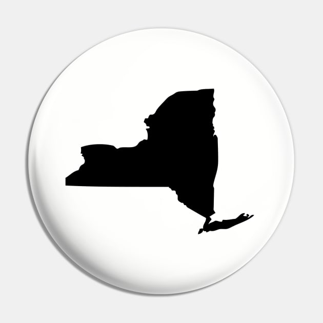 New York Black Pin by AdventureFinder