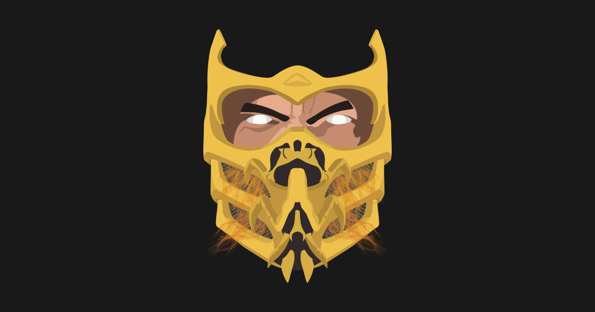scorpion shirt mortal kombat teepublic