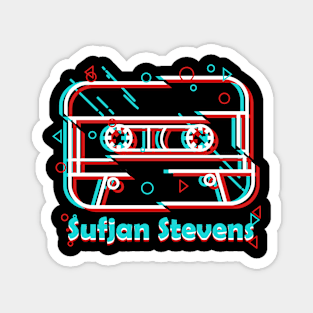 Sufjan Stevens Cassette Magnet