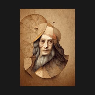 Da Vinci Portrait T-Shirt