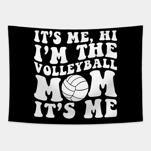 Volleyball Mom Tapestry by unaffectedmoor