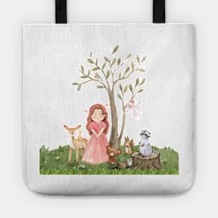 The Girl Who Lived in the Woods Tote