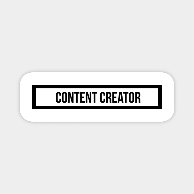 Content Creator Magnet by emilykroll