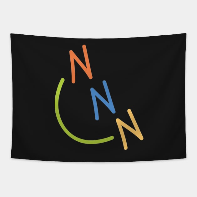 Triple N Logo Nanon Tapestry by FandRPrintables