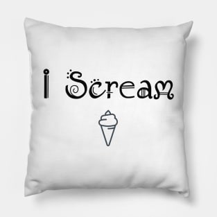 I Scream Pillow