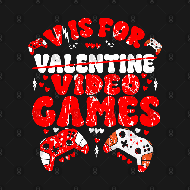 Is For Valentine Video Games by ShortcakeSketch